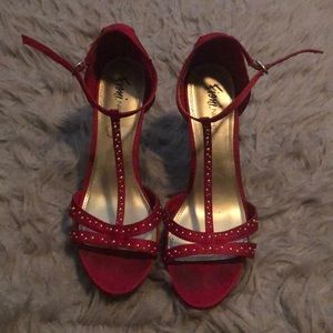 Red Dressy Heel